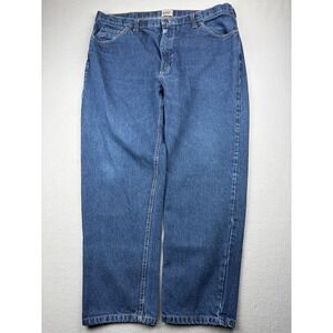 Diamond Gusset GBX-301 Relaxed Fit Jeans Men's 42x30 Blue Made in USA